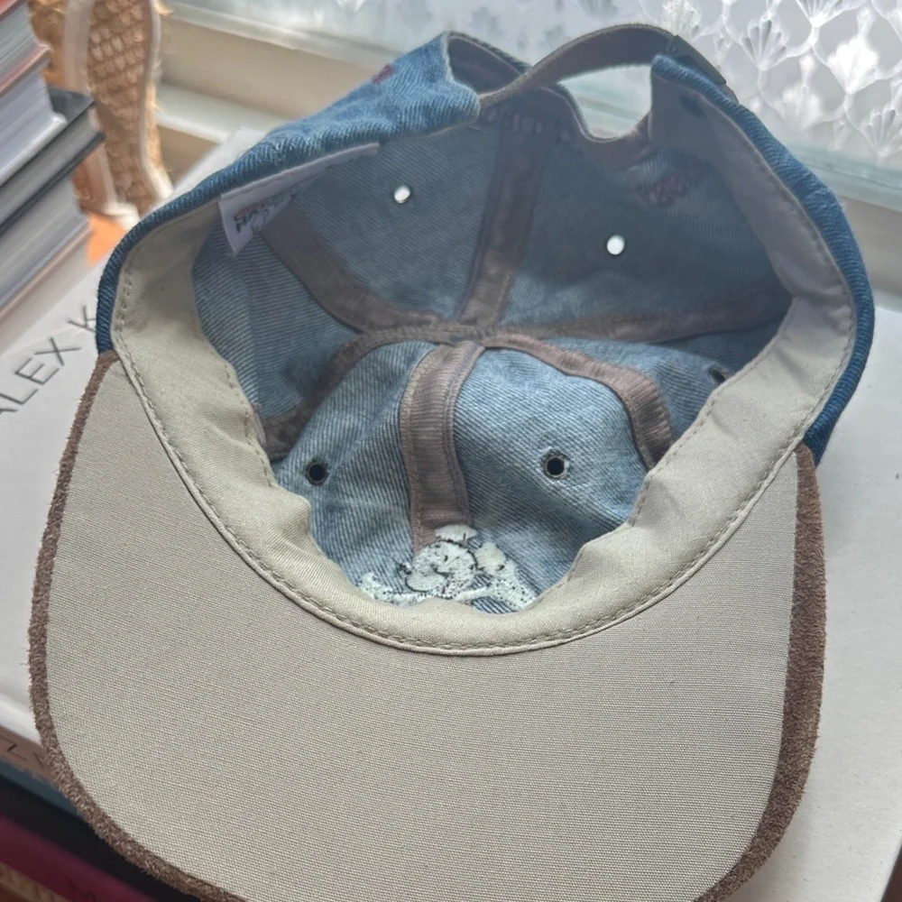 Vintage Walt Disney World 25th Anniversary Denim Hat